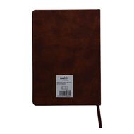Uniti Stationery A5 Polyurethane Hard Cover Brown Notebook
