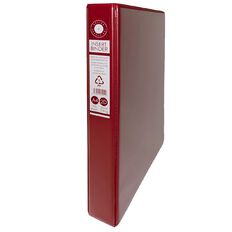 Office Supply Co 2D Ringbinder Overlay Red A4