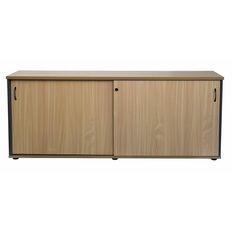 Firstline Credenza 1800 Beech/Ironstone