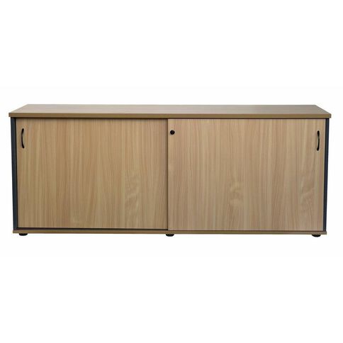Firstline Credenza 1800 Beech/Ironstone