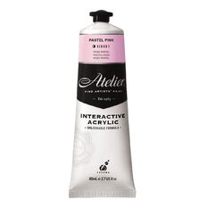 Atelier S1 Acrylic Paint Pastel Pink 80ml