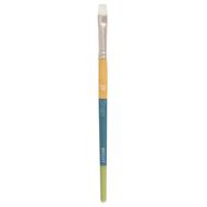 Princeton Snap Brush Short Handle Taklon Bright Shader 10 White