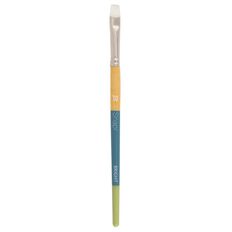 Princeton Snap Brush Short Handle Taklon Bright Shader 10 White