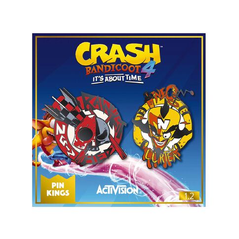 Numskull Crash Bandicoot Pin Kings 1.2