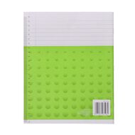 WS Exercise Book 1I5 9mm Ruled 40 Leaf Green