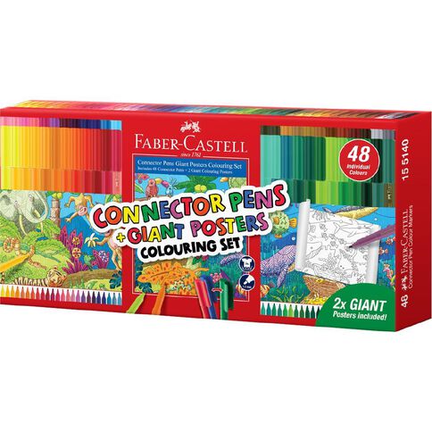 Faber-Castell Connector Markers 48 Pack