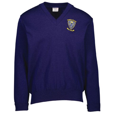 Schooltex Porirua College Jersey with Embroidery