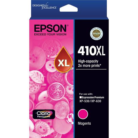 Epson Ink 410XL Magenta (650 Pages)