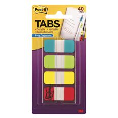 Post-It Tabs 15mm Solid Colours