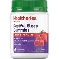 Healtheries High Strength Restful Sleep Gummies 50s
