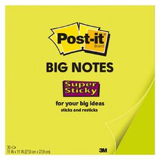 3M Post-It Note Big Green 279mm x 279mm Green Mid