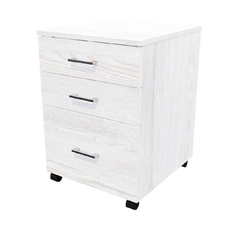 Zealand 3 Drawer Mobile Nordic Pine 465w