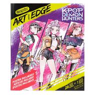 Crayola K-Pop Demon Hunters Art with Edge Colouring Book
