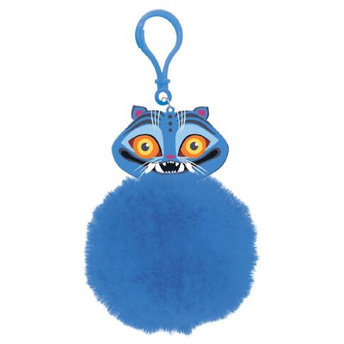 KPop Demon Hunters Derpy Pom Pom Keychain