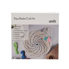 Uniti Rope Basket Craft Kit