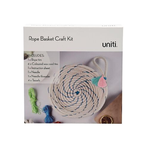 Uniti Rope Basket Craft Kit