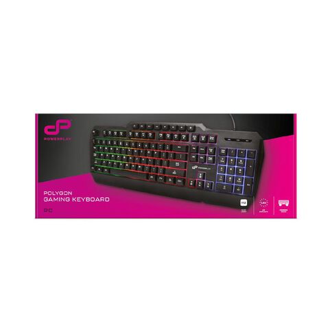 E-Blue Polygon Gaming Keyboard Black