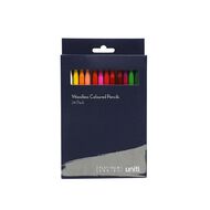 Uniti Platinum Woodless Coloured Pencils 24 Pack