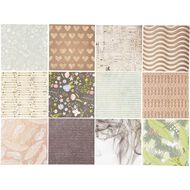Uniti Neutral Designer Paper Pad 6in x 6in 24 Sheets