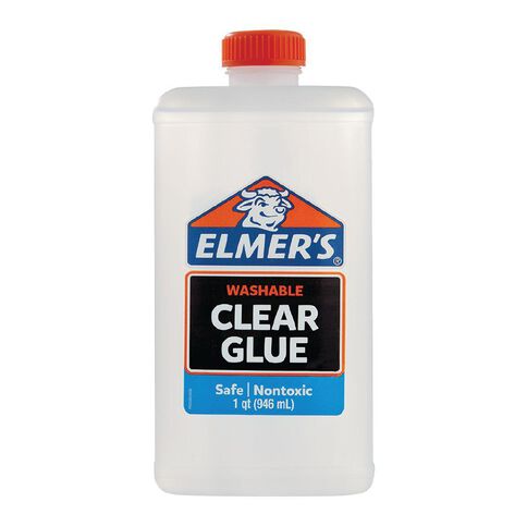 Elmer's Liquid School Glue Clear 946ml Clear