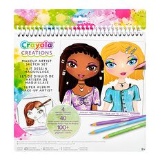 Crayola Creations Make-up Sketch Set