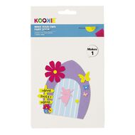Kookie Make Your Own Fairy Door Sticker Sheet