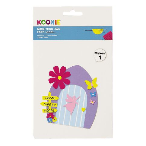 Kookie Make Your Own Fairy Door Sticker Sheet