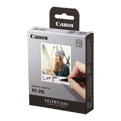 Canon Selphy XS20L 3x3 Photo Paper 20 Pack