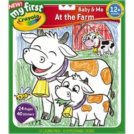 Crayola My First Baby & Me Color & Activity Pad 24 Pages