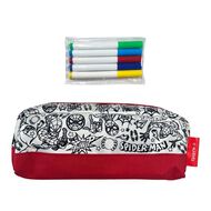 Spider-Man Colour In Pencil Case With Markers