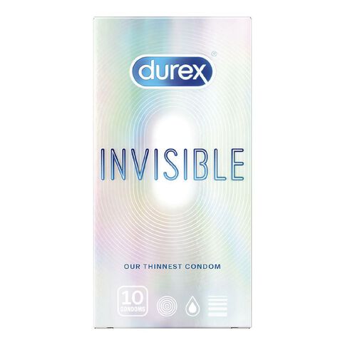 Durex Invisible Condoms 10 Pack