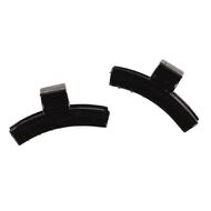 Colour Co. Hair Butterfly Clips Black 2 Pack