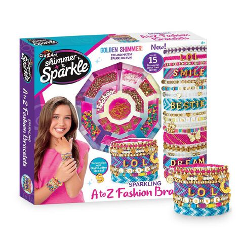 Shimmer n Sparkle Sparkling A-Z Fashion Bracelets
