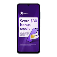 Samsung Galaxy A06 5G with Spark and Skinny Sim Light Grey