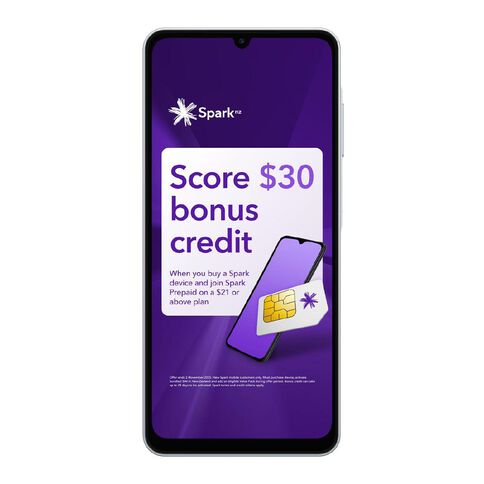 Samsung Galaxy A06 5G with Spark and Skinny Sim Light Grey