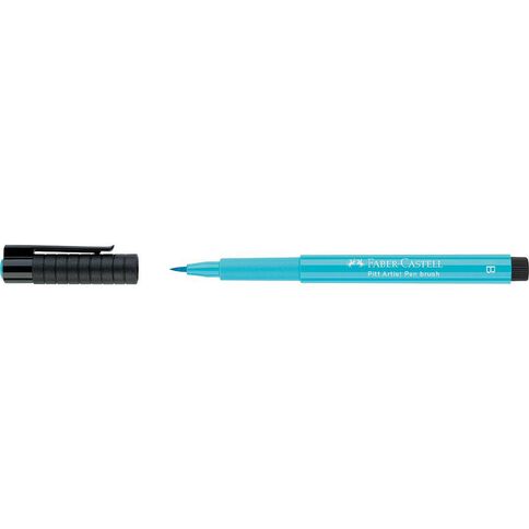 Faber-Castell Pitt Artist Pen Brush #154 Light Cobalt Turquoise