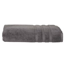 Living & Co Montreal Spa Towel Pewter 90cm x 150cm