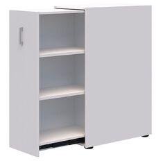 Mascot Personal Pull-out Shelving locking Snow Velvet 1200 Right Hand