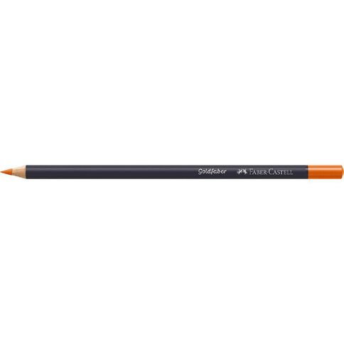 Faber-Castell Colour Pencil Goldfaber Col115 Dark Cadium Orange
