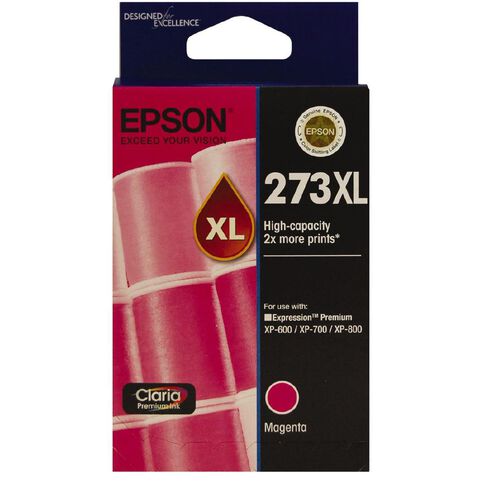 Epson Ink 273XL Magenta (650 Pages)