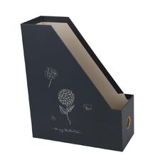 Uniti Adults Hydrangea Magazine File Black Blue