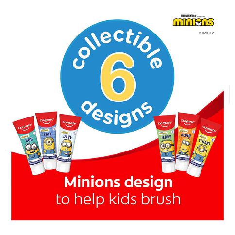 Colgate Minions Kids Sparkling Mint Toothpaste