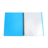 WS Clearbook Refillable 20 Leaf Blue