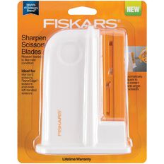 Fiskars Universal Scissors Sharpener White