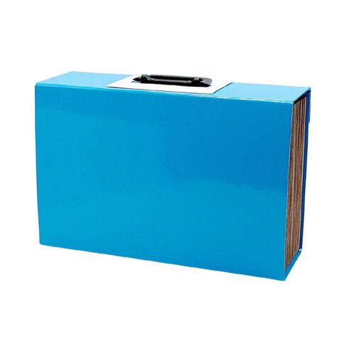 WS Concertina File 19 Pocket Blue