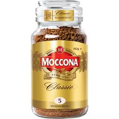 Moccona Classic Medium Roast Freeze Dried Coffee Jar 150g