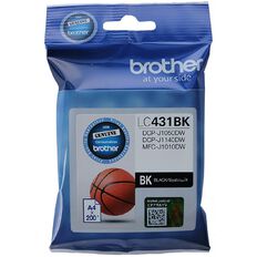 Brother LC431BK Ink Black 200 Pages