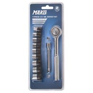 Mako 1/4 inch Drive Socket Set 11 Piece