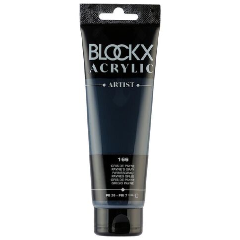 BLOCKX Acrylic Tube Payne Grey 120ml