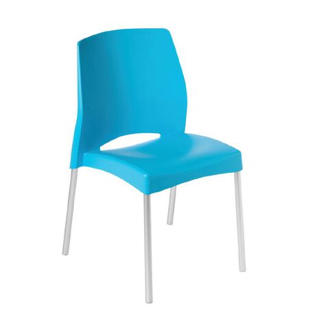 Eden Pop Indoor/Outdoor Stacker Chair Blue